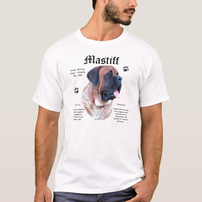 T-shirt Apricot Mastiff (Frente)