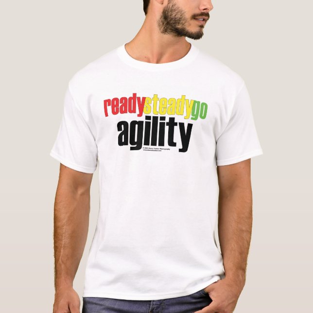 T-shirt Apronte, firme, vá agilidade! (Frente)