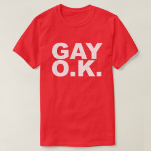 T-SHIRT APROVAÇÃO DO GAY. UMA APROVAÇÃO