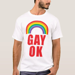 T-shirt APROVADO alegre do orgulho com texto