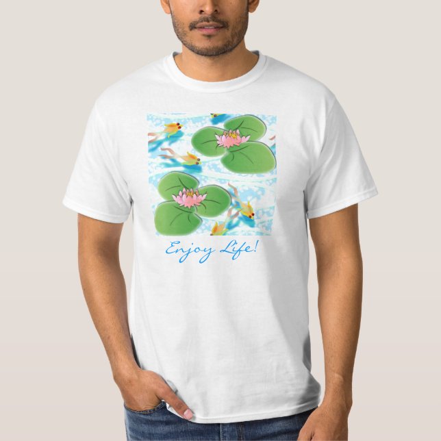 T-shirt Aproveite a vida! T (Frente)