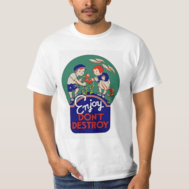T-shirt Aproveite Não Destruir (Frente)
