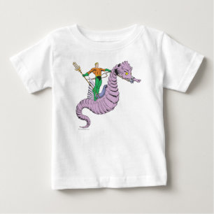 T-shirt Aquaman corre cavalo marinho