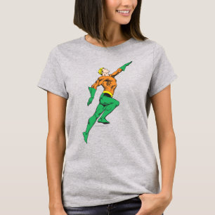 T-shirt Aquaman Leaps Up