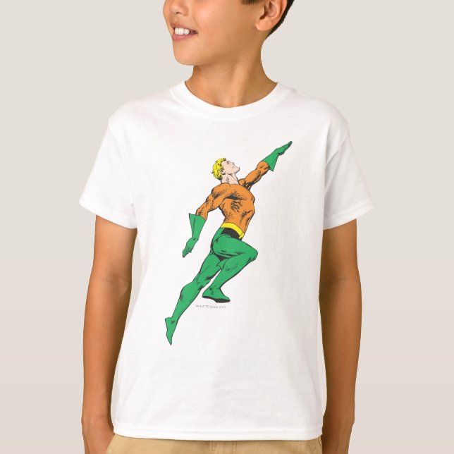 T-shirt Aquaman salta (Frente)