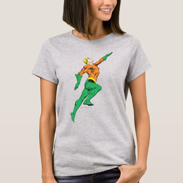 T-shirt Aquaman salta (Frente)