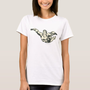 T-shirt Aquaman Soars BW