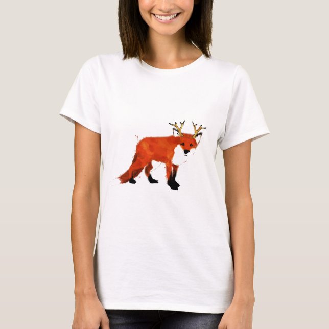 T-shirt Aquarela do Fox (Frente)