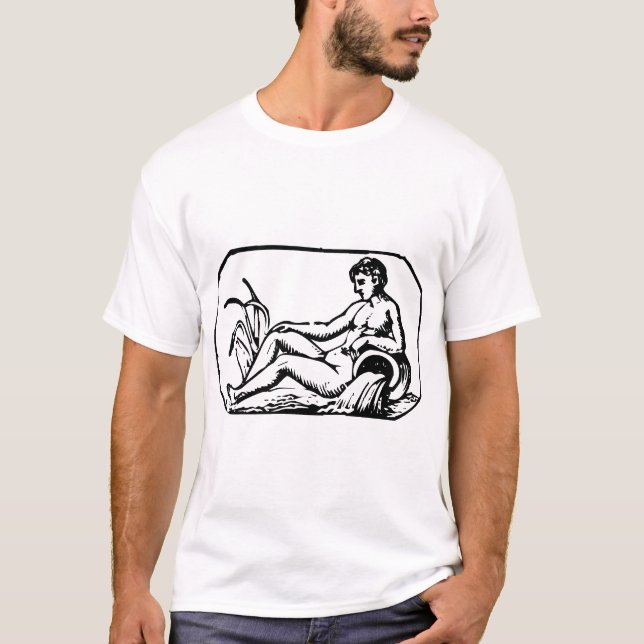 T-shirt Aquário - Sem rótulo (Frente)