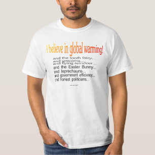 T-shirt Aquecimento global