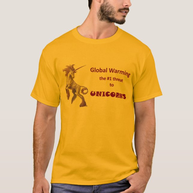 T-shirt Aquecimento global (Frente)