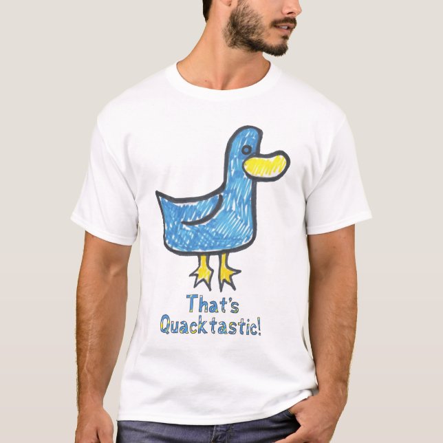 T-shirt Aquele é Quacktastic (Frente)