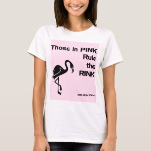 T-shirt Aqueles no rosa: NSOS de Derby do rolo