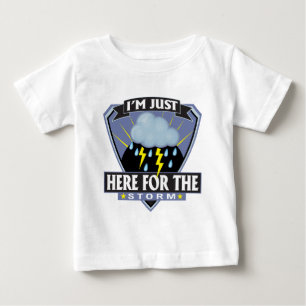 T-shirt Aqui para a tempestade