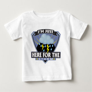 T-shirt Aqui para a tempestade