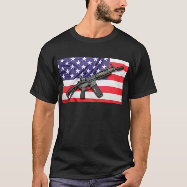 T-SHIRT AR-15- (Frente)
