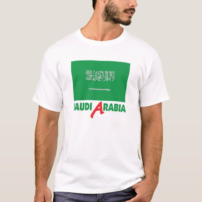 T-shirt Arábia Saudita (Frente)
