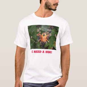 T-shirt Aranha 2365 - Eu preciso um abraço!