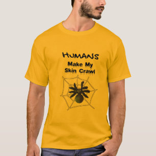 T-shirt Aranha assustador