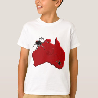 T-shirt Aranha Austrália do Redback