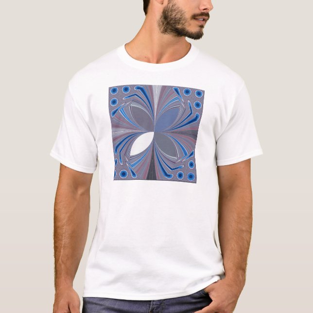 T-shirt Aranha azul (Frente)