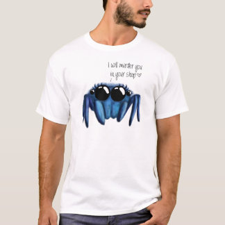 T-shirt aranha de salto bonito