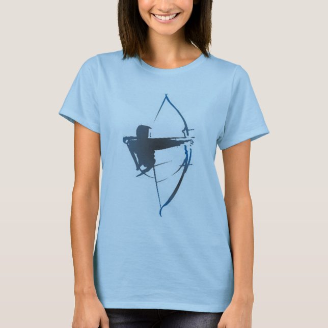 T-shirt arco azul (Frente)