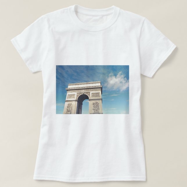 T-shirt Arco do Triunfo Paris (Frente do Design)