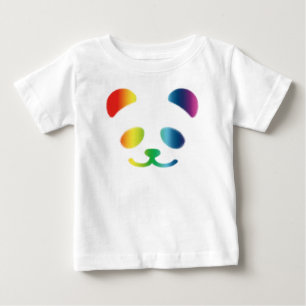 T-shirt Arco-íris da panda
