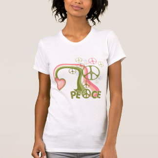 T-shirt Arco-íris da paz