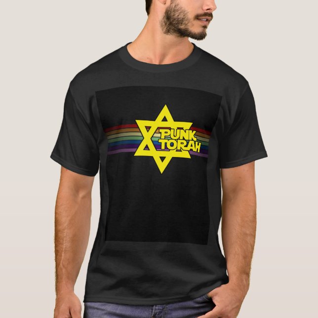 T-shirt Arco-íris de PunkTorah (Frente)