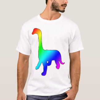 T-shirt Arco-íris Dino