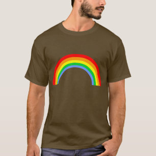 T-shirt Arco-íris do delírio de Kawaii