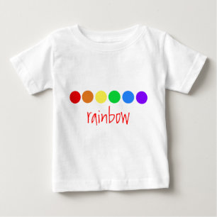 T-shirt Arco-íris Dotty