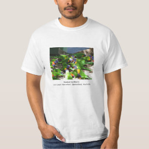 T-shirt Arco-íris Lorikeets