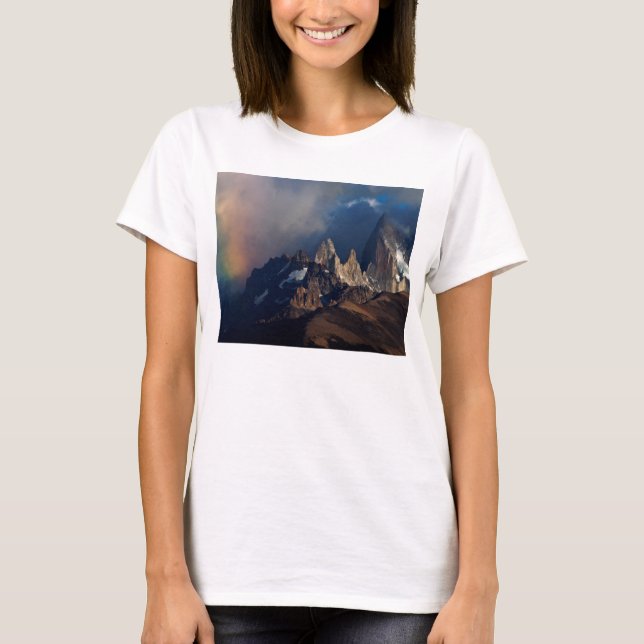 T-shirt Arco-íris nos Andes (Frente)