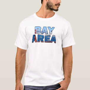 T-shirt Área da Baía de São Francisco