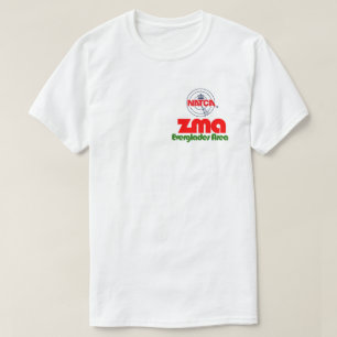 T-shirt Área dos marismas de ZMA - parte traseira do