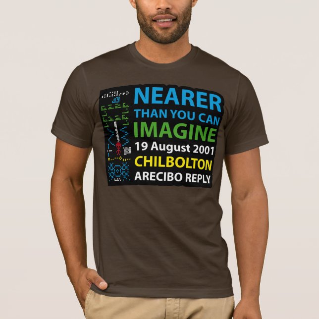 T-SHIRT ARECIBO REPLY (Frente)