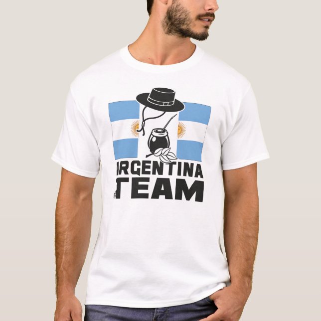 T-shirt Argentina Equipa (Frente)