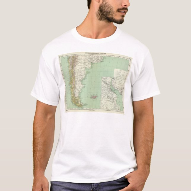 T-shirt Argentina, o Chile (Frente)