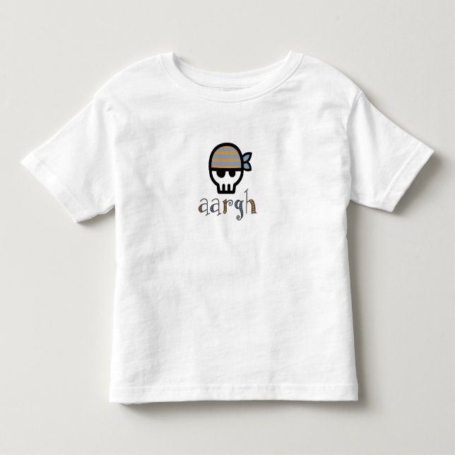 T-shirt Argh Boy Pirate Skull (Frente)
