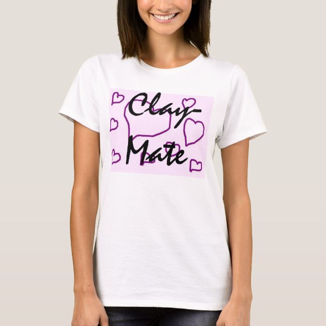 T-shirt Argila-Companheiro (Frente)