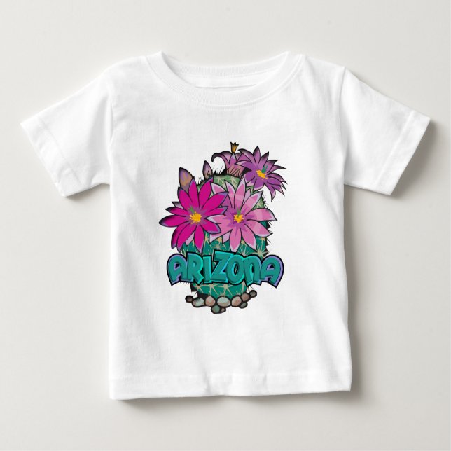 T-shirt Arizona Cactus Blooms (Frente)