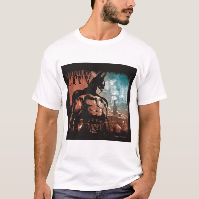 T-shirt Arkham City Batman (Frente)
