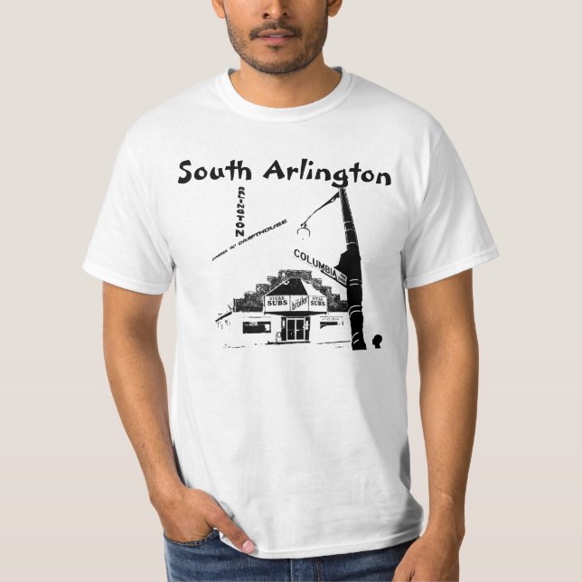 T-shirt Arlington sul (Colômbia Pike) ** (Frente)