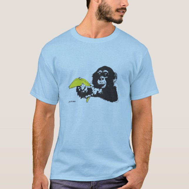 T-shirt Arma do macaco (Frente)