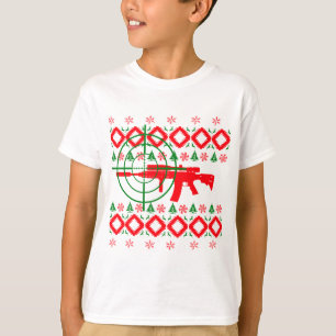 T-shirt Arma feia do Natal