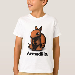 T-shirt Armadillo. do tatu