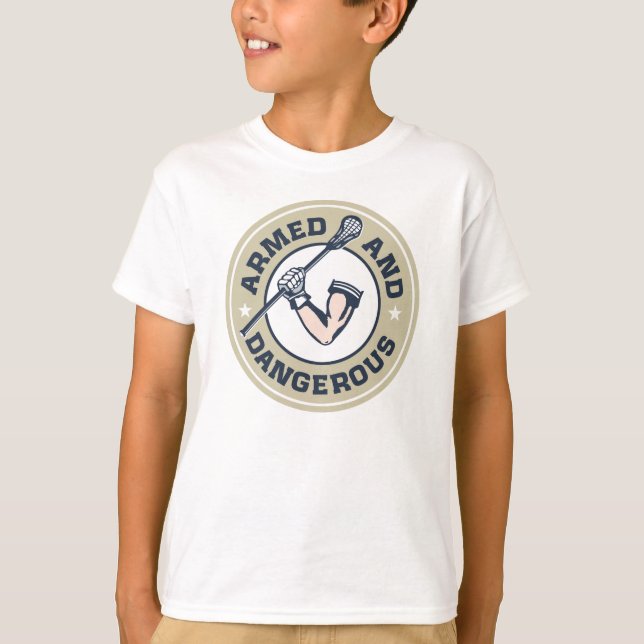T-shirt Armado e perigoso (Frente)